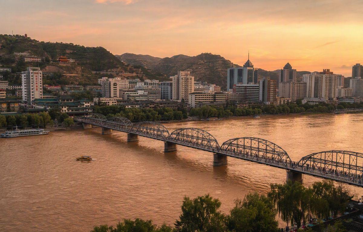 The Yellow River at Lanzhou