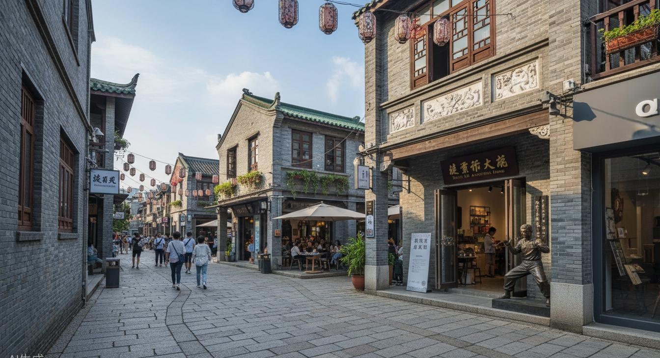 Yongqing Fang — Xiguan lanes where Bruce Lee's ancestors once walked