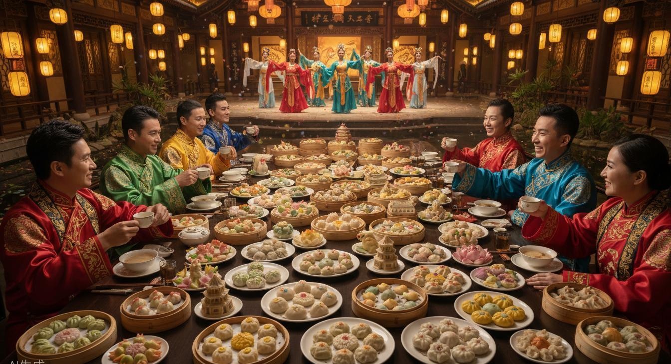 The Tang Dynasty Dumpling Banquet — each dumpling a miniature work of art
