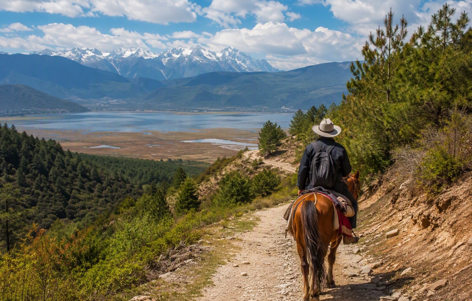 Lashihai — riding a Yunnan pony along the centuries-old Tea Horse Road